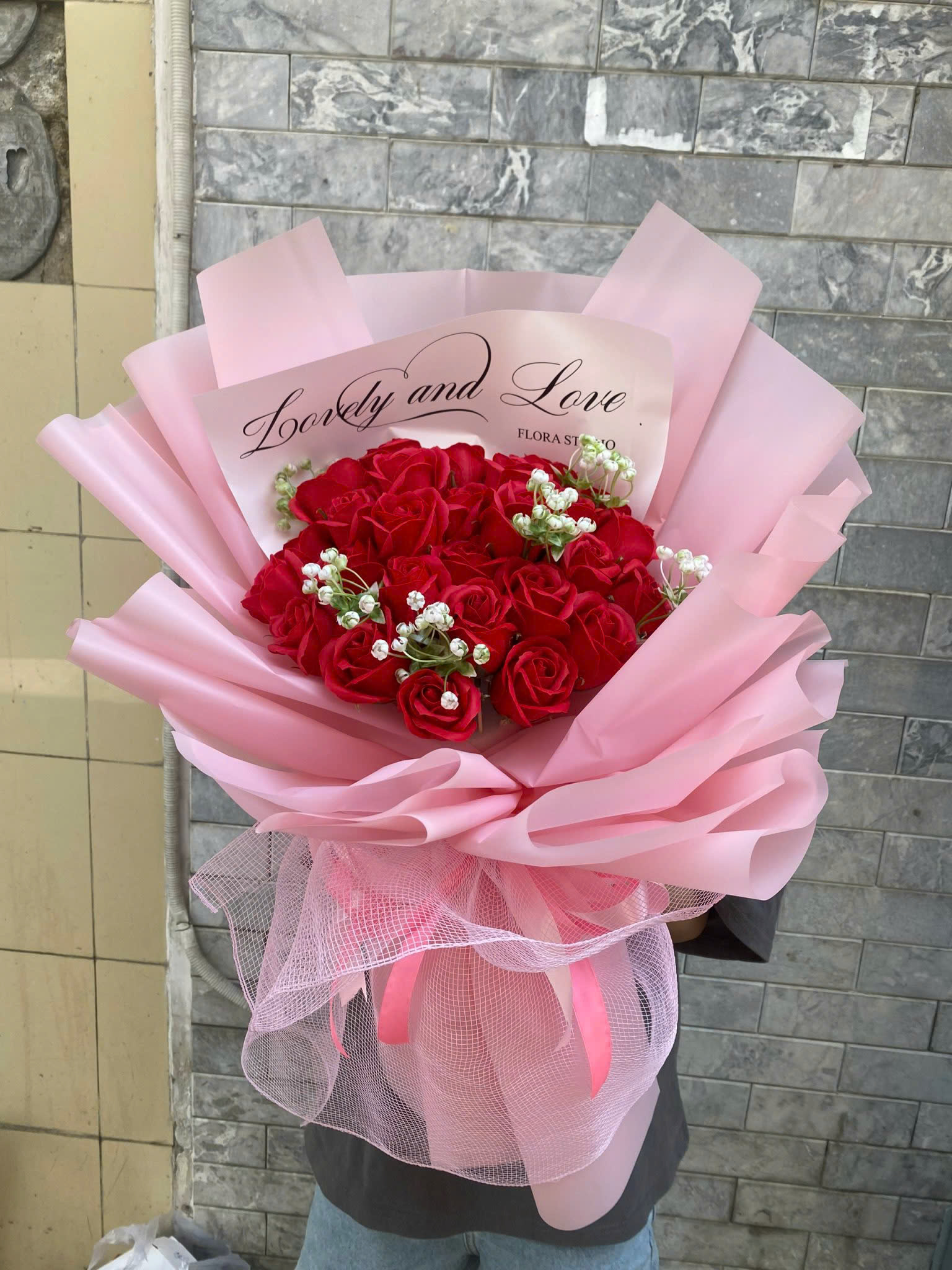 Bó Hoa Sáp Tại Shop Hoa Sáp Huyện Yên Dũng, Bắc Giang